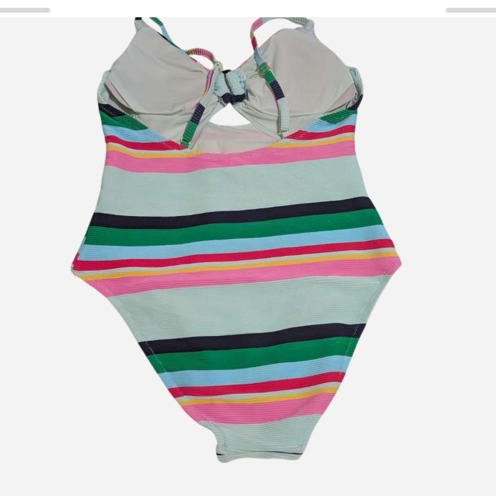 Trina Turk Vibrant Striped Women One Piece - Picture 3 of 10